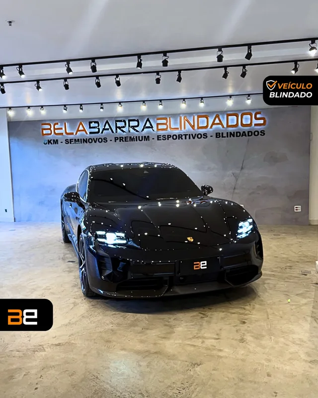 PORSCHE TAYCAN TURBO S ELÉTRICO 2023/2024 Sedã blindado Elétrico à venda no Rio de Janeiro | Bela Barra Blindados - foto 1