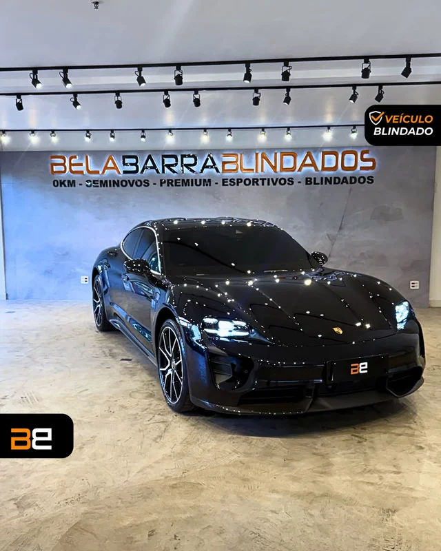 PORSCHE TAYCAN TURBO S ELÉTRICO 2023/2024 Sedã blindado Elétrico à venda no Rio de Janeiro | Bela Barra Blindados - foto 3
