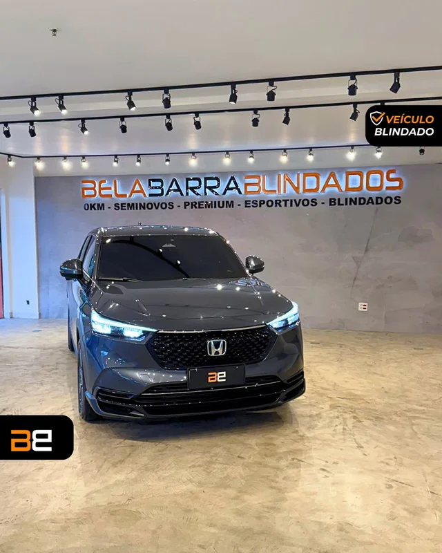 HONDA HR-V 1.5 DI I-VTEC TURBO FLEX ADVANCE CVT 2023/2023 Sedã blindado Flex à venda no Rio de Janeiro | Bela Barra Blindados - foto 3