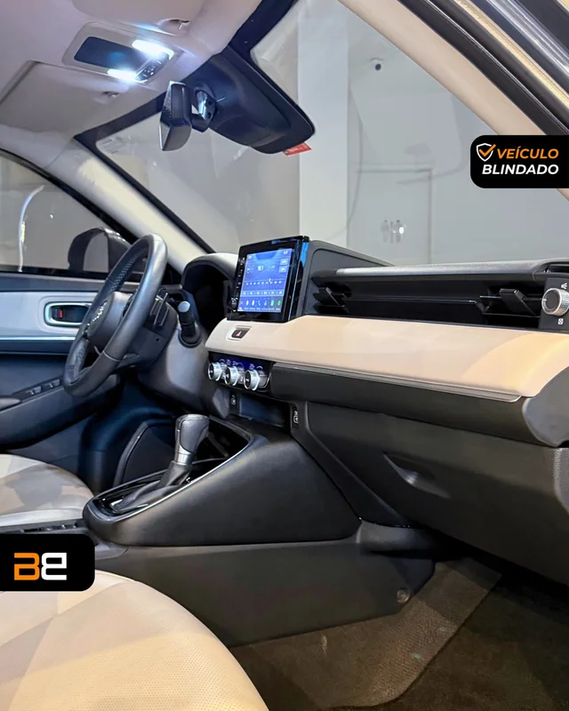 HONDA HR-V 1.5 DI I-VTEC TURBO FLEX ADVANCE CVT 2023/2023 Sedã blindado Flex à venda no Rio de Janeiro | Bela Barra Blindados - foto 6