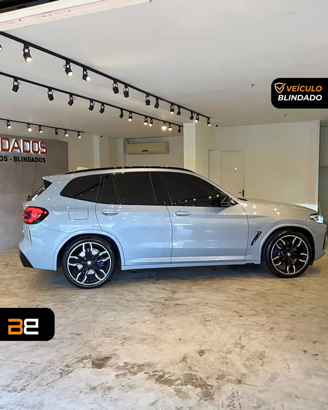 BMW X3 3.0 TWINPOWER GASOLINA M40I STEPTRONIC 2023/2024 SUV blindado Gasolina à venda no Rio de Janeiro | Bela Barra Blindados - foto 2