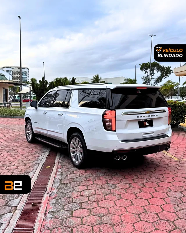 CHEVROLET SUBURBAN 5.3 V8 ECOTEC3 FLEXFUEL PREMIER 4WD AUTOMÁTICO 2024/2024 SUV blindado Gasolina à venda no Rio de Janeiro | Bela Barra Blindados - foto 5
