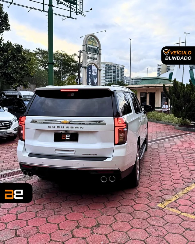 CHEVROLET SUBURBAN 5.3 V8 ECOTEC3 FLEXFUEL PREMIER 4WD AUTOMÁTICO 2024/2024 SUV blindado Gasolina à venda no Rio de Janeiro | Bela Barra Blindados - foto 6