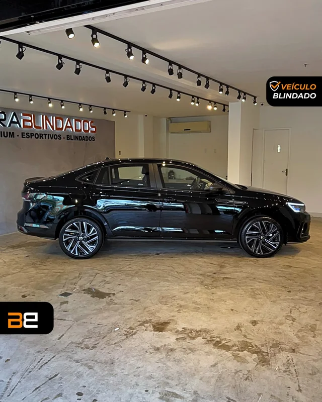 VOLKSWAGEN VIRTUS 1.4 250 TSI EXCLUSIVE AUTOMÁTICO 2026/2026 Sedã blindado Flex à venda no Rio de Janeiro | Bela Barra Blindados - foto 3