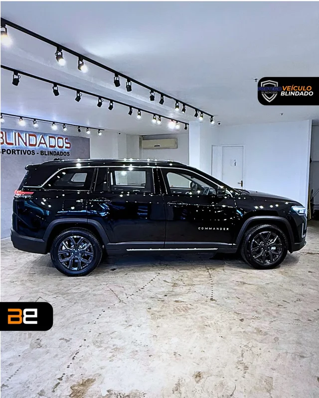 JEEP JEEP COMMANDER 1.3 T270 TURBO FLEX LONGITUDE AT6 2027/2027 SUV blindado Flex à venda no Rio de Janeiro | Bela Barra Blindados - foto 4