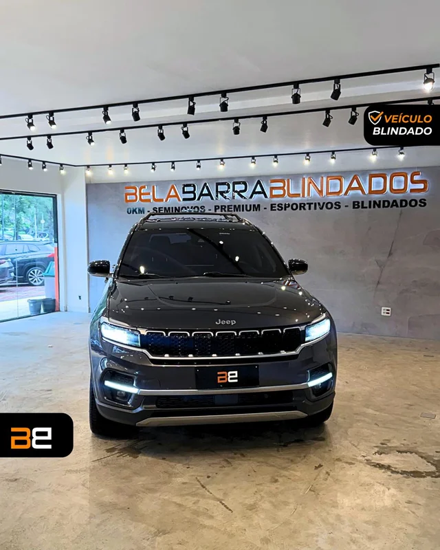 JEEP COMMANDER 2.0 TD380 TURBO DIESEL LIMITED AT9 2022/2022 SUV blindado Diesel à venda no Rio de Janeiro | Bela Barra Blindados - foto 2