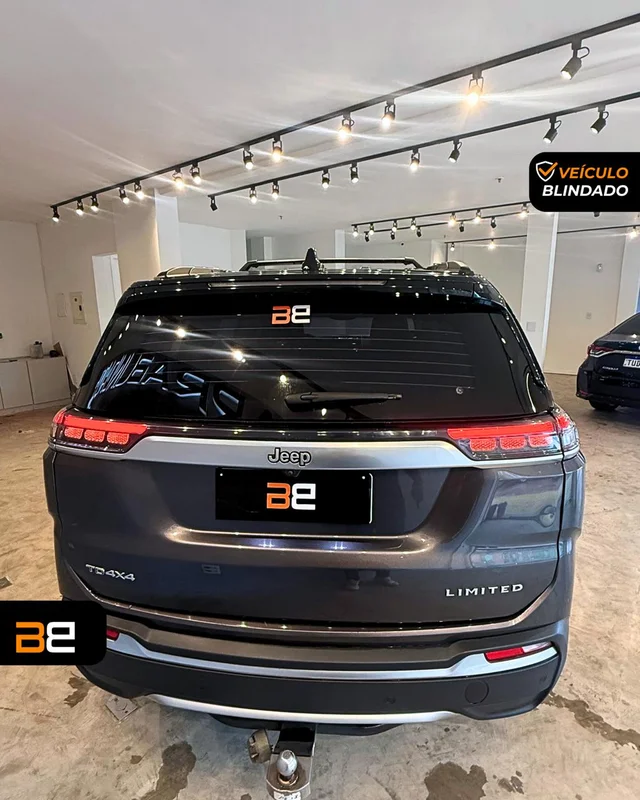 JEEP COMMANDER 2.0 TD380 TURBO DIESEL LIMITED AT9 2022/2022 SUV blindado Diesel à venda no Rio de Janeiro | Bela Barra Blindados - foto 5