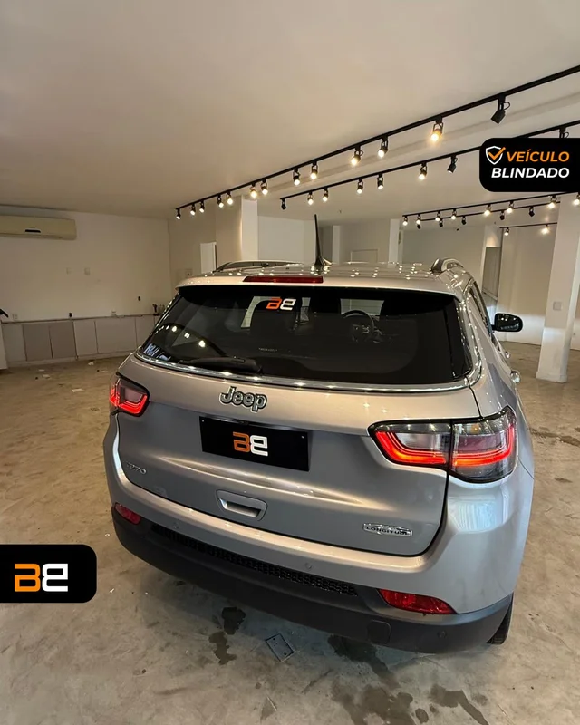 JEEP COMPASS 1.3 T270 TURBO FLEX LONGITUDE AT6 2022/2022 SUV blindado Flex à venda no Rio de Janeiro | Bela Barra Blindados - foto 5