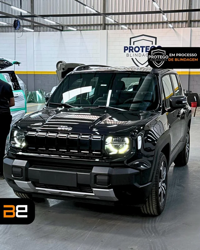 JEEP RENEGADE 1.3 T270 TURBO MHEV LONGITUDE AT6 2026/2027 SUV blindado Híbrido à venda no Rio de Janeiro | Bela Barra Blindados - foto 2
