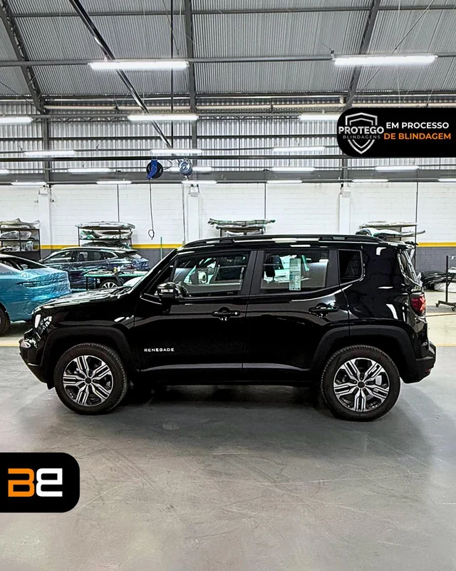 JEEP RENEGADE 1.3 T270 TURBO MHEV LONGITUDE AT6 2026/2027 SUV blindado Híbrido à venda no Rio de Janeiro | Bela Barra Blindados - foto 3