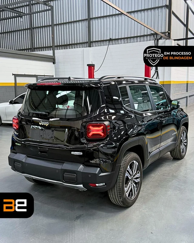 JEEP RENEGADE 1.3 T270 TURBO MHEV LONGITUDE AT6 2026/2027 SUV blindado Híbrido à venda no Rio de Janeiro | Bela Barra Blindados - foto 4