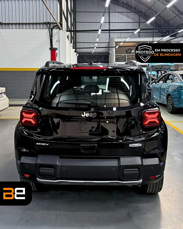 JEEP RENEGADE 1.3 T270 TURBO MHEV LONGITUDE AT6 2026/2027 SUV blindado Híbrido à venda no Rio de Janeiro | Bela Barra Blindados - foto 5