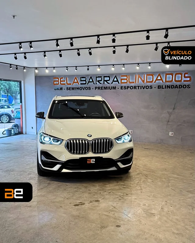 BMW X1 2.0 16V TURBO ACTIVEFLEX S DRIVE 20I X-LINE 4P AUTOMÁTICO 2022/2022 SUV blindado Flex à venda no Rio de Janeiro | Bela Barra Blindados - foto 2