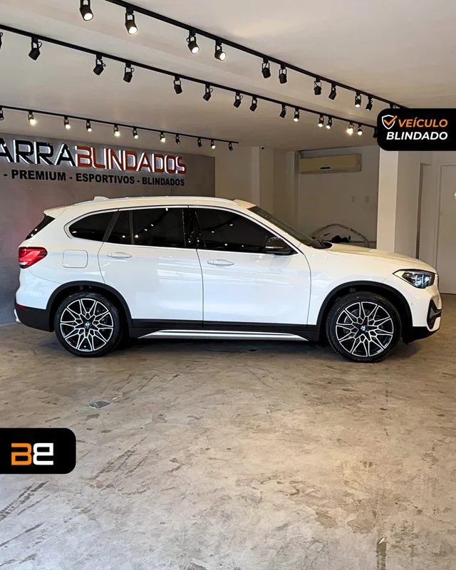 BMW X1 2.0 16V TURBO ACTIVEFLEX S DRIVE 20I X-LINE 4P AUTOMÁTICO 2022/2022 SUV blindado Flex à venda no Rio de Janeiro | Bela Barra Blindados - foto 4