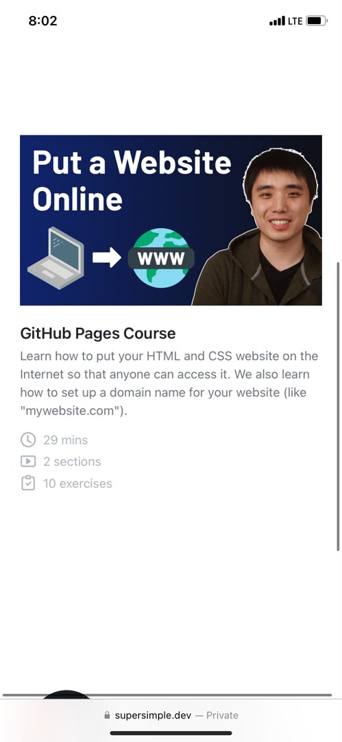 Javascript course
