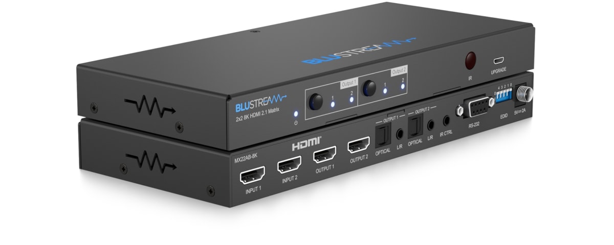 MX22AB-8K Matriz HDMI 2.1 8K 2x2