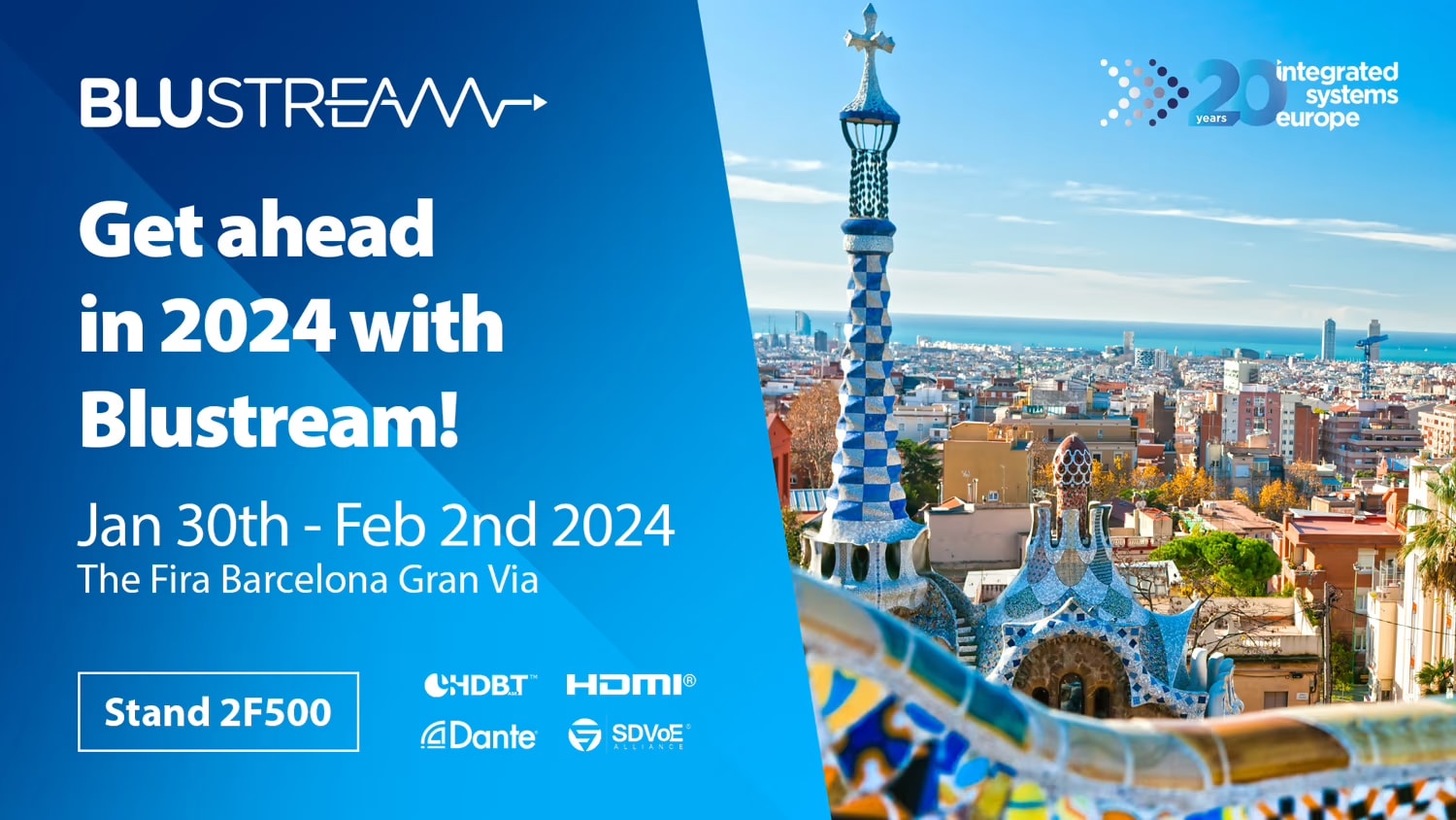 Join Blustream at ISE2024!