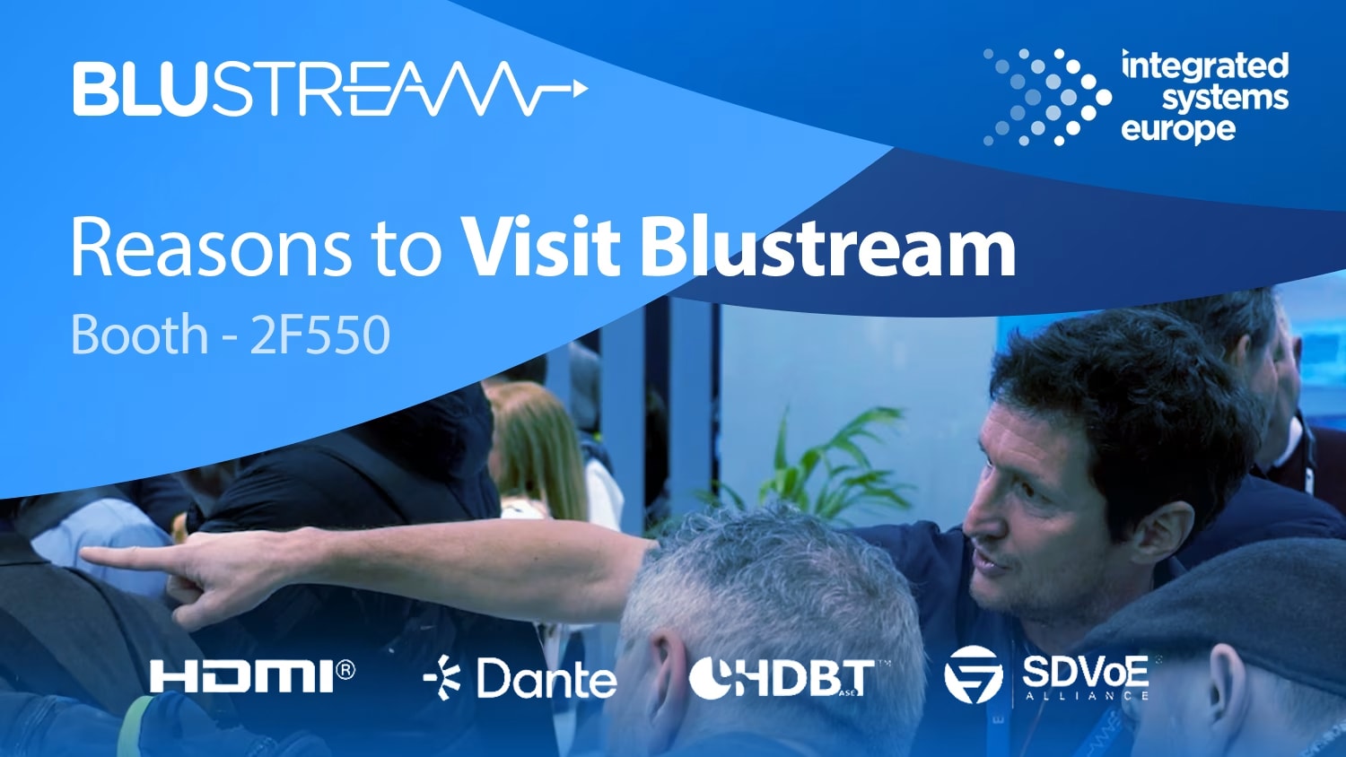 See the future of AV Distribution with Blustream at ISE2026!