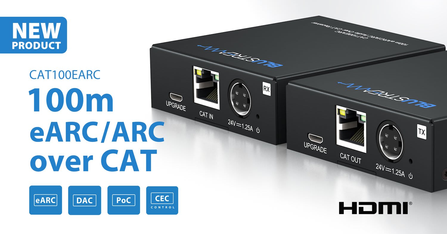 In Stock! New HDMI Audio over CAT solution