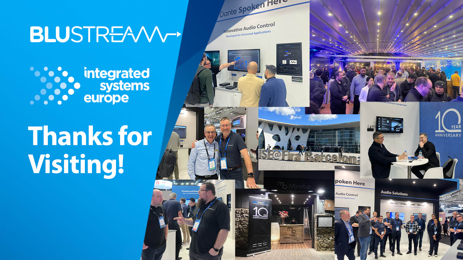 Record attendance for Blustream at ISE2025!