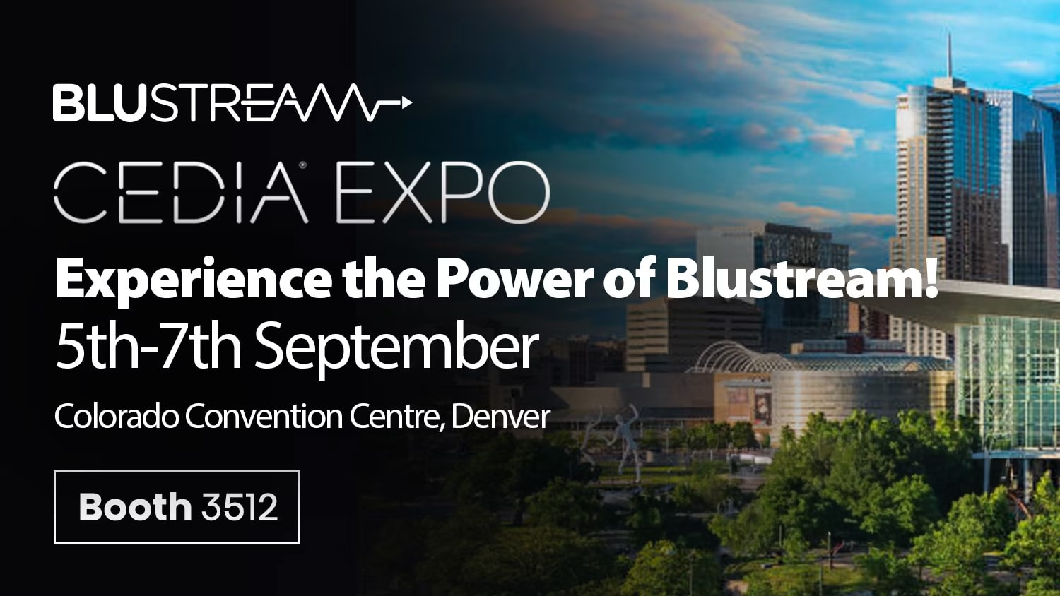 Experience the power of Blustream at CEDIA EXPO!