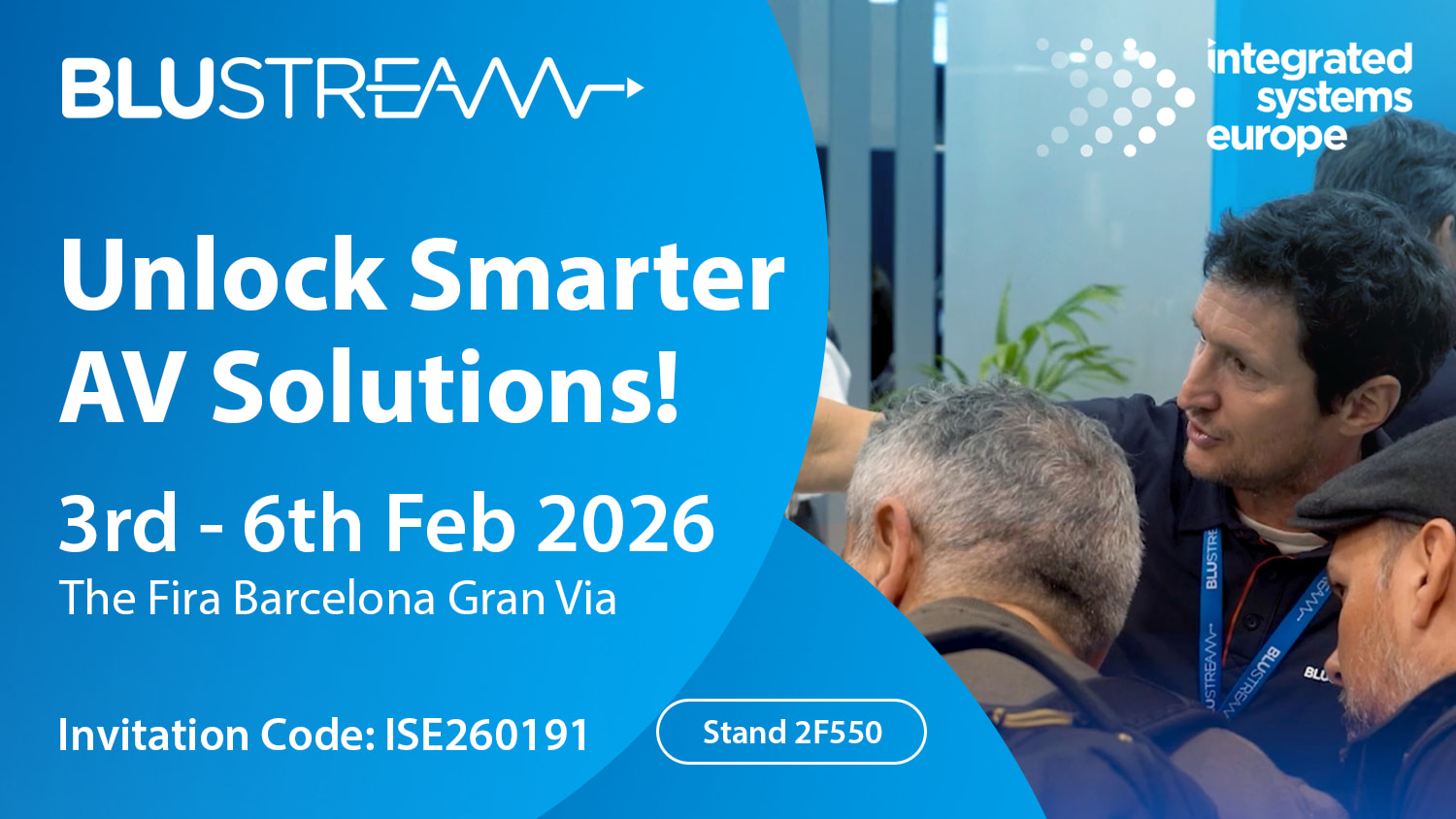 Unlock smarter AV distribution at ISE 2026!