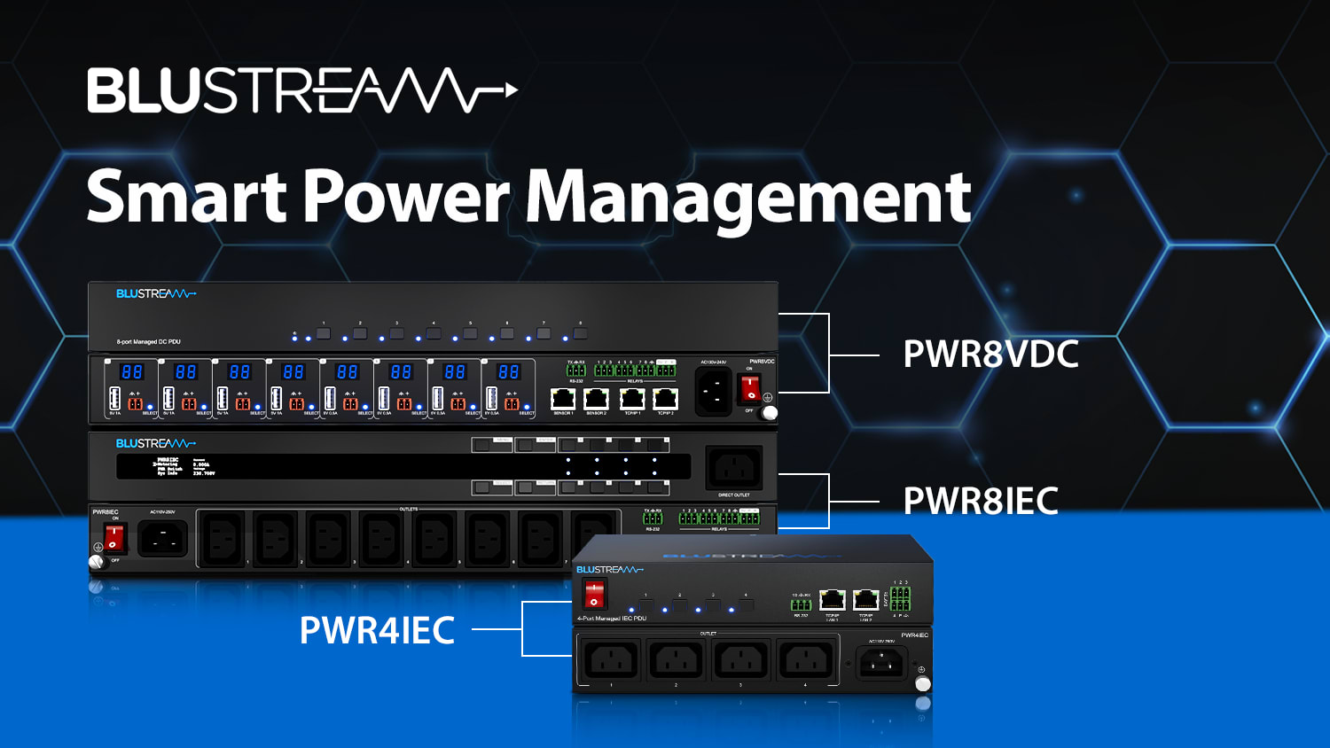 NEW Smart Power Management solutions from Blustream