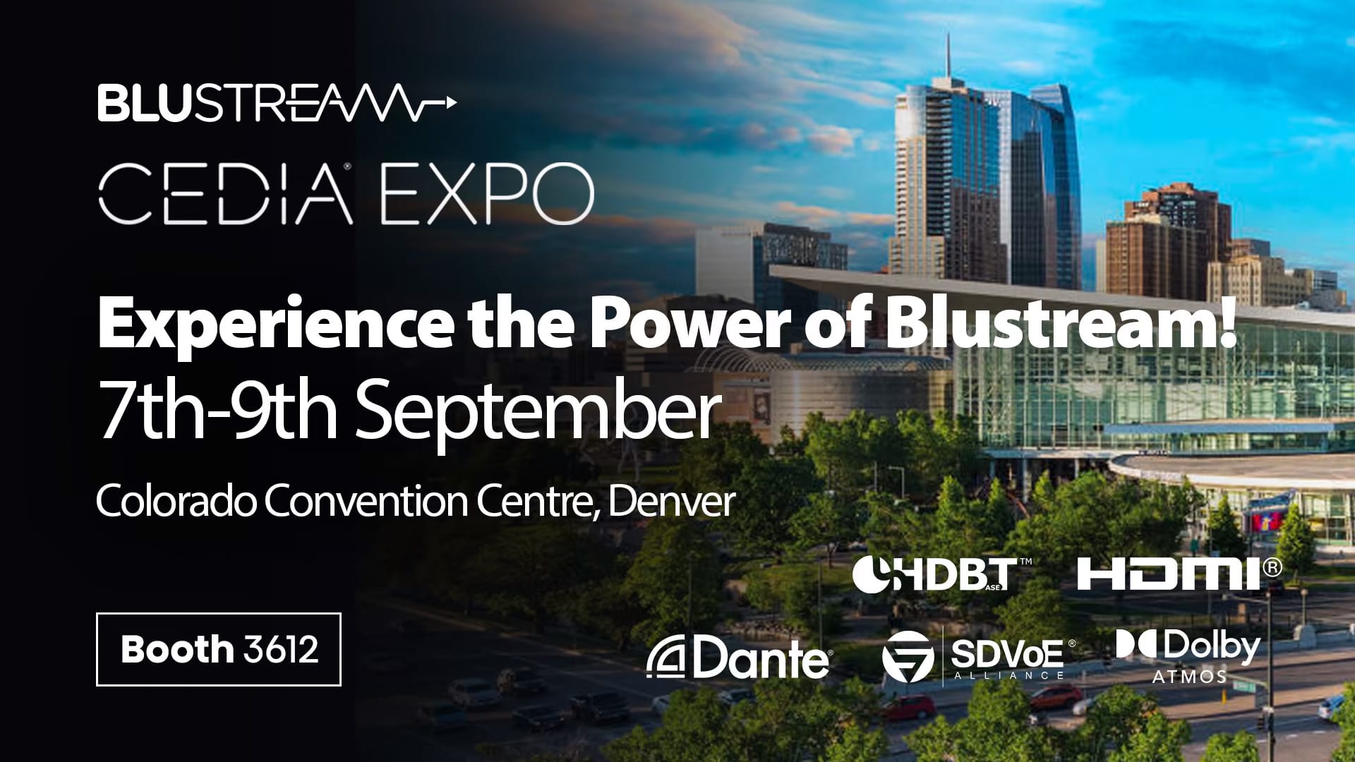 Blustream to exhibit at CEDIA EXPO 2023.