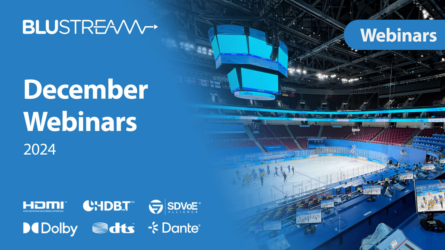 December Webinars from Blustream!