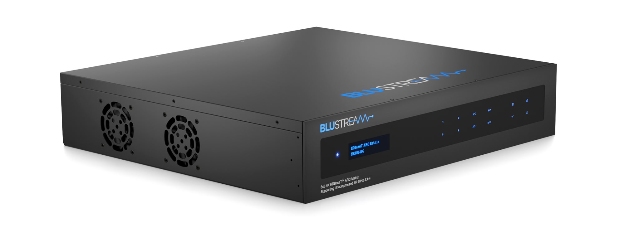 HMX88-18G Matriz ARC HDBaseTÂ™ 8x8 compatible con resoluciÃ³n 4K 60 Hz 4:4:4 sin comprimir