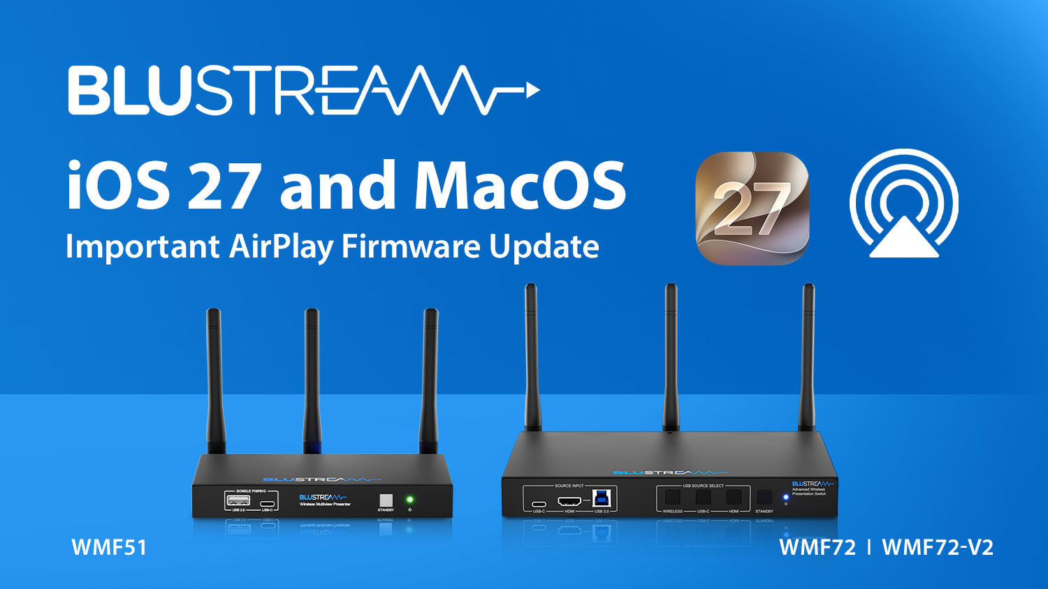 Important Firmware Update: iOS 27 Compatibility