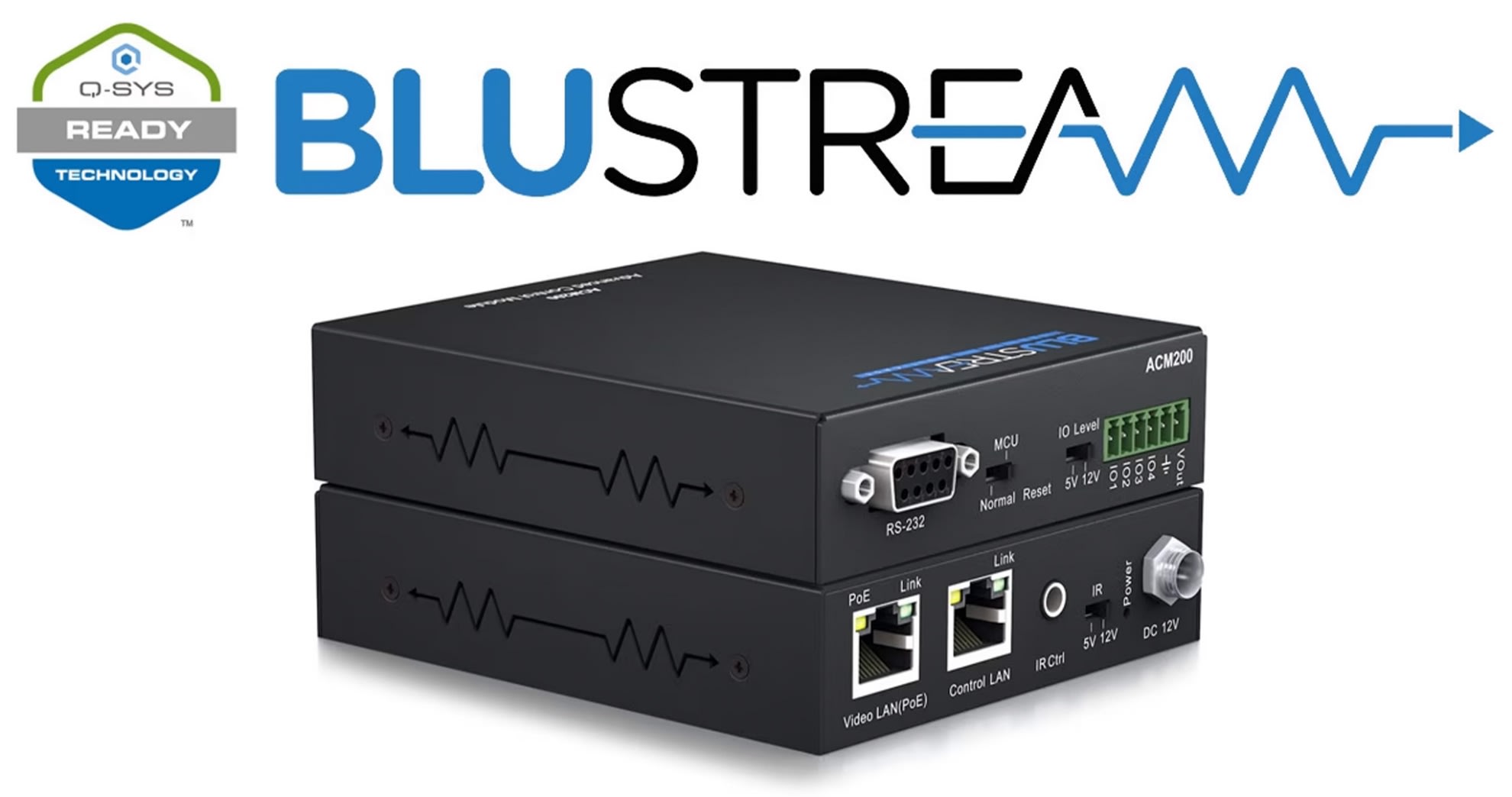 Blustream is proud to be an official technology partner of Q-SYS control