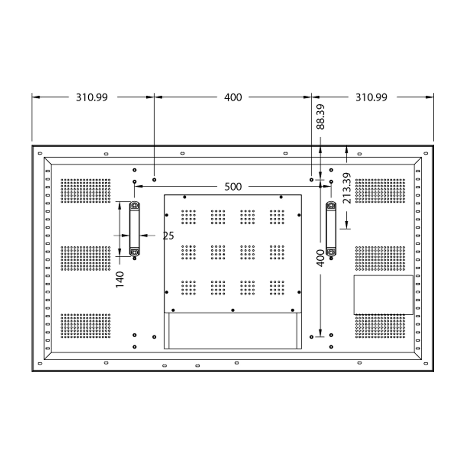 46” LCD Video Wall Display. Hisense Commercial Display