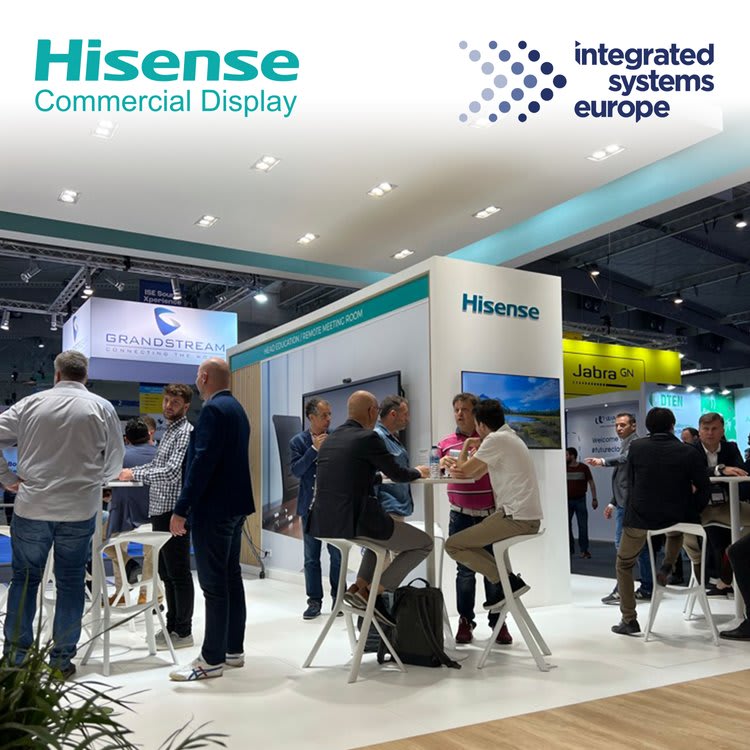 Thank you for Visiting Hisense Commercial Display at ISE 2022