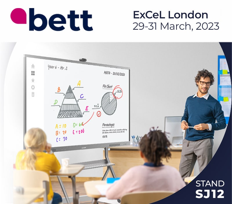 Join Hisense Commercial Display at the Bett Show 2023! 