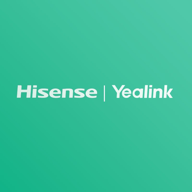 New strategic partnership between Hisense and Yealink