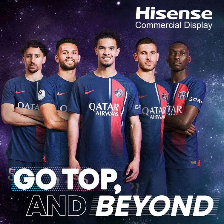 Hisense and PSG renew commercial partnership.