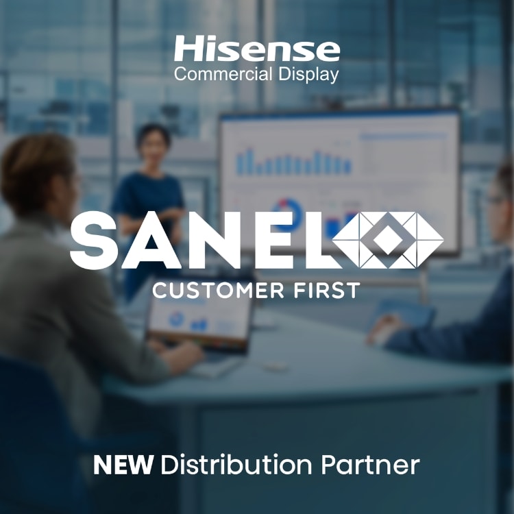 Hisense Commercial Displays partners with Sanel N.V to further strengthen our presence in the Benelux market