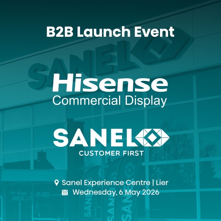 Join us in Belgium for the B2B Launch Event with Sanel N.V