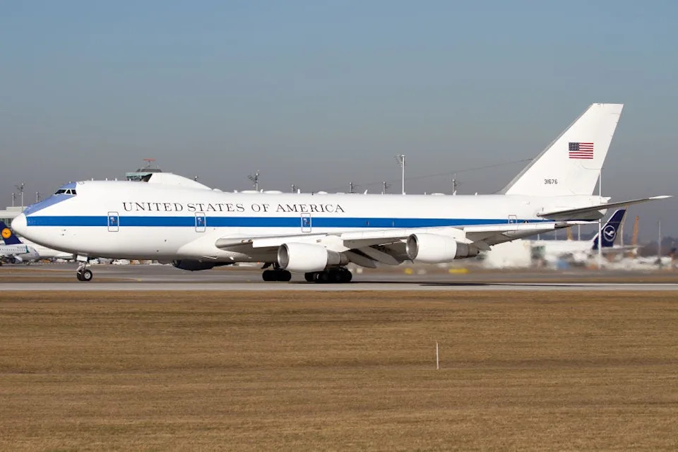 E-4B 'Doomsday Plane' Touches Down at JBA, Sparks DC Buzz