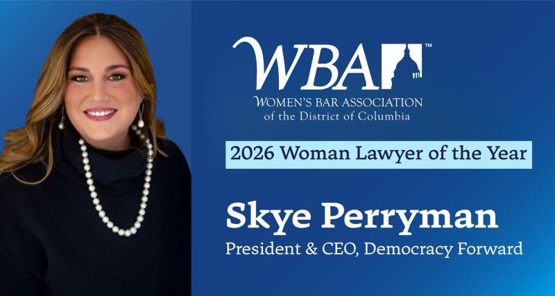 Skye Perryman Named 2026 Woman Lawyer of the Year by WBA