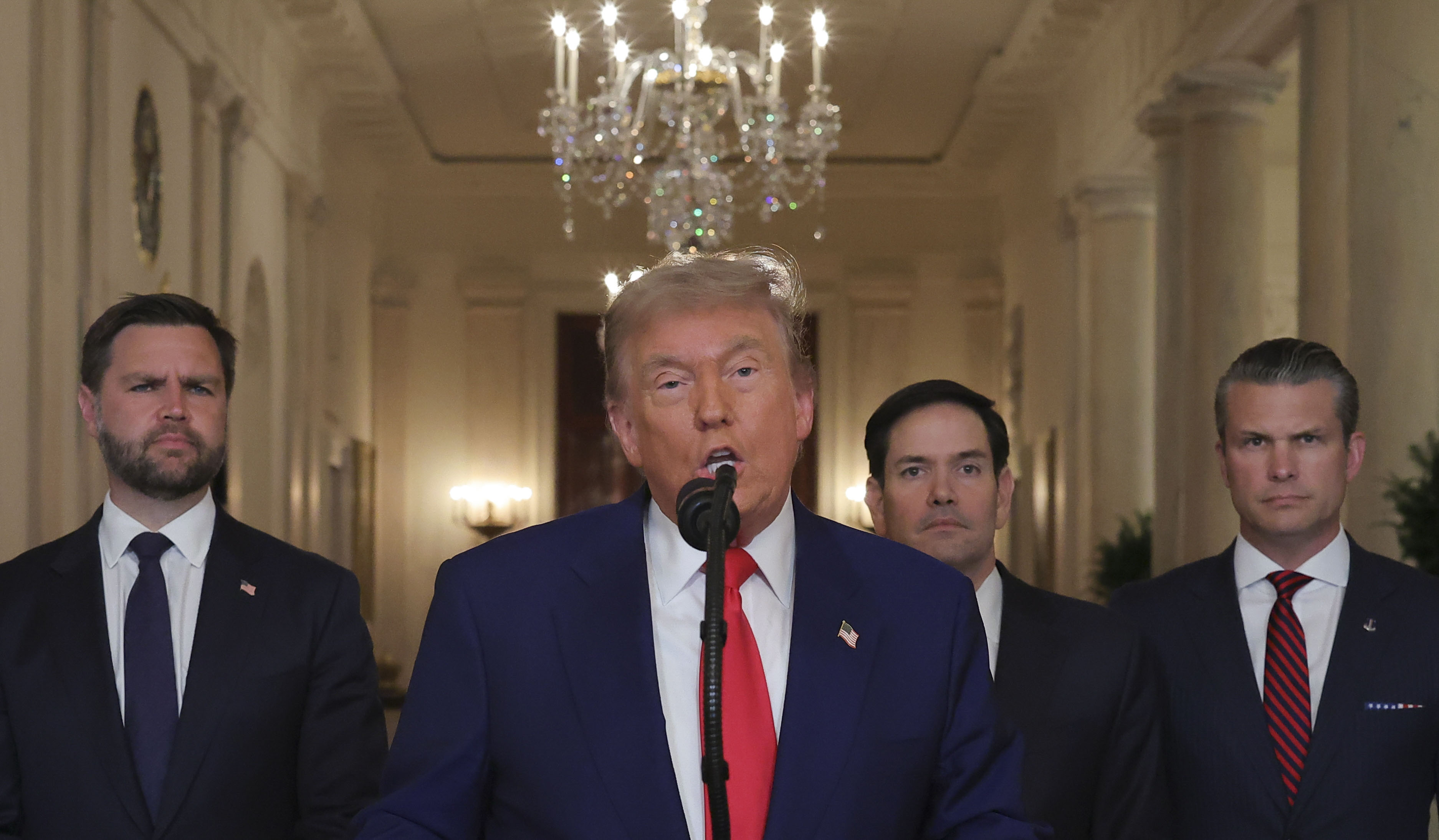 Trump Defends US-Israeli Strike on Iran's Missile Network