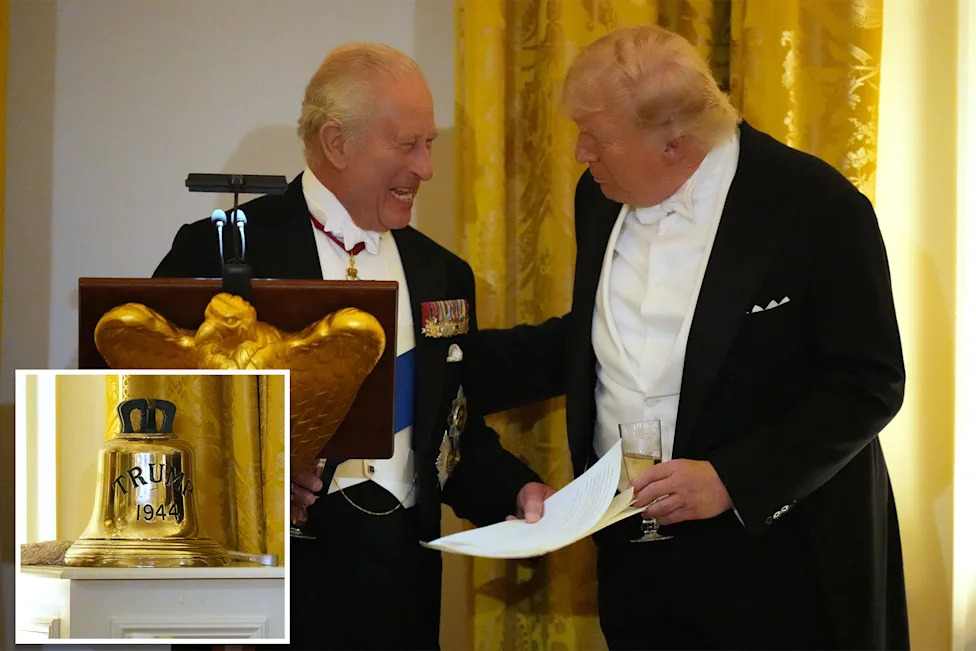 King Charles III Toasts Trump at White House State Dinner