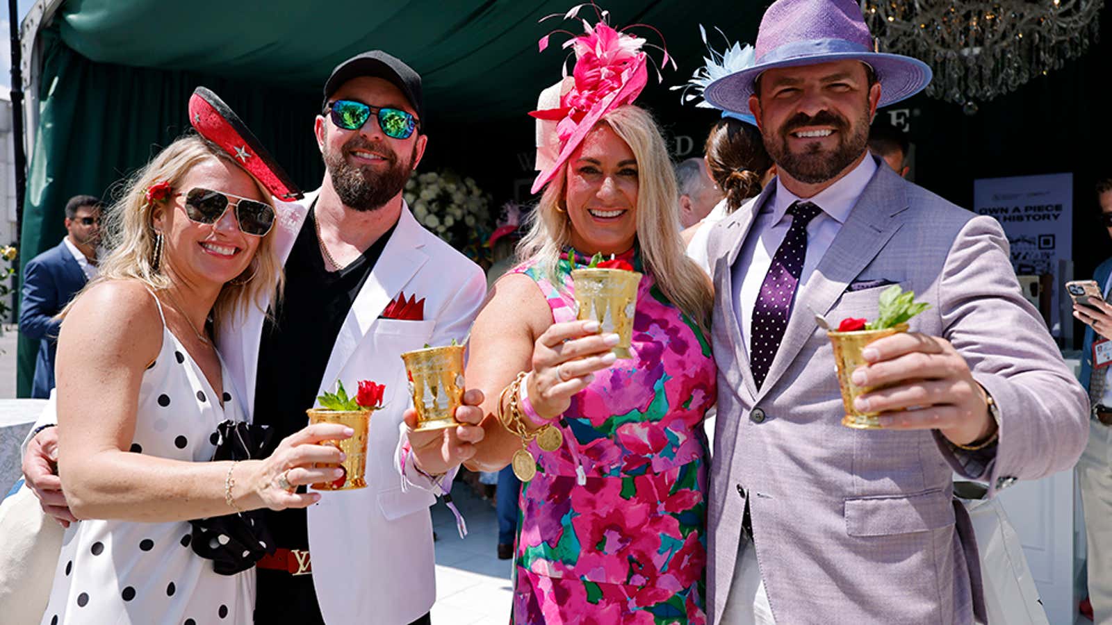 Syn Dupont Throws a Derby Day Brunch With Roses & Bourbon