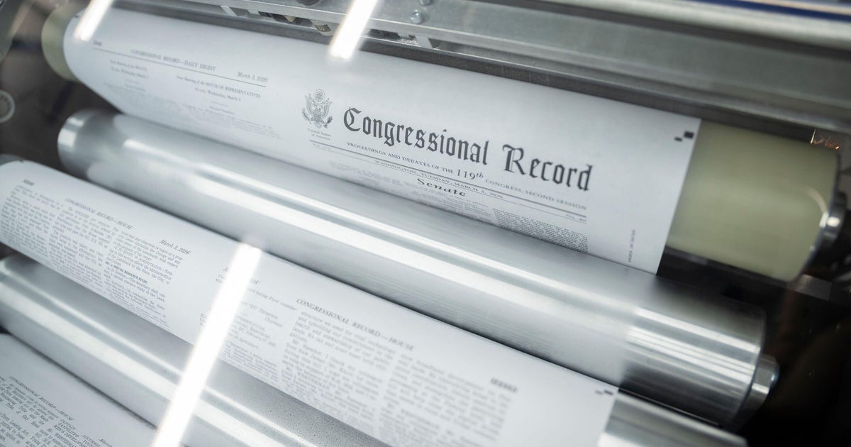 Inside the Congressional Record: DC's Nightly Ritual