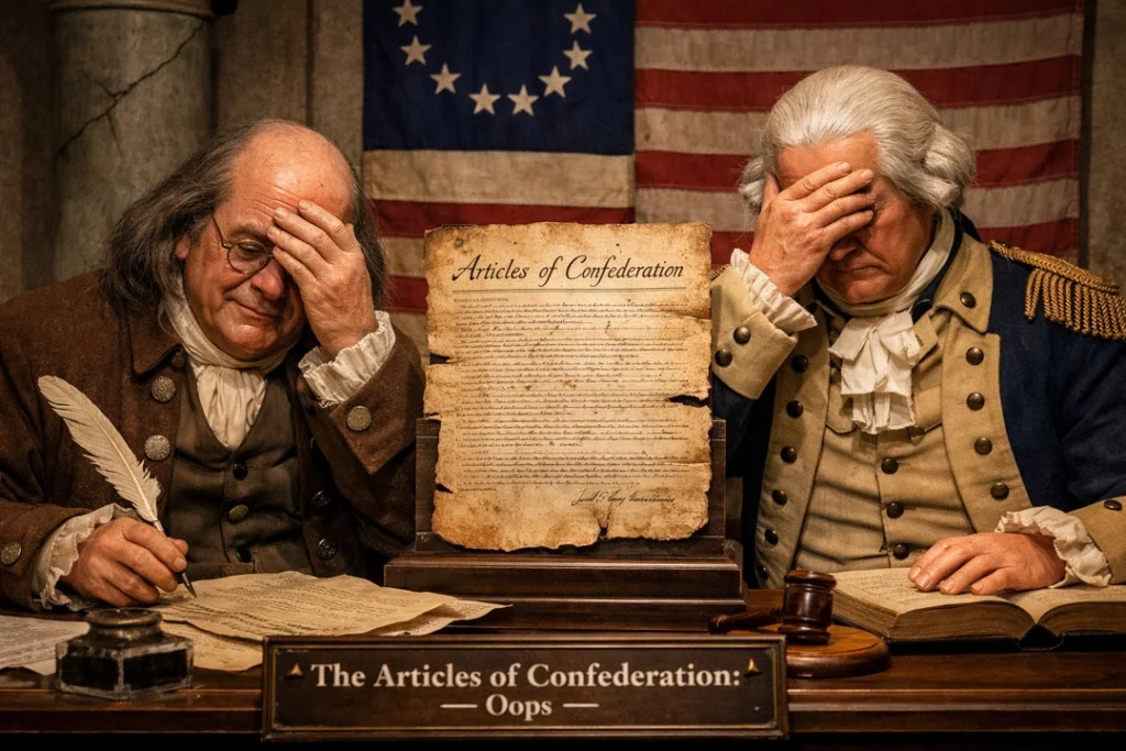 Why America's First Constitution Collapsed in Just 8 Years