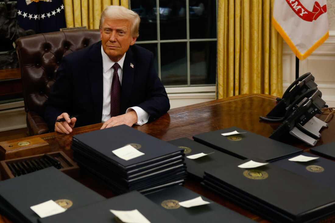 Trump's Day One Blitz: Executive Orders Reshape Washington