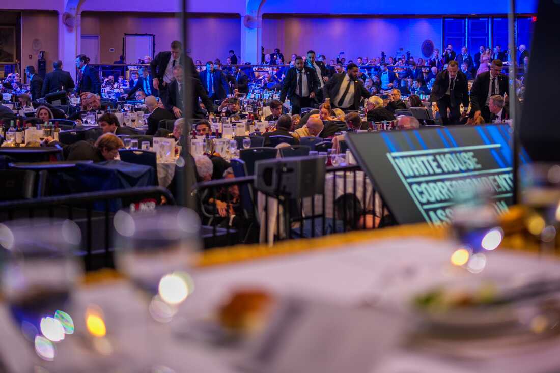 Gunman Charges WHCA Dinner Checkpoint as Trump Attends