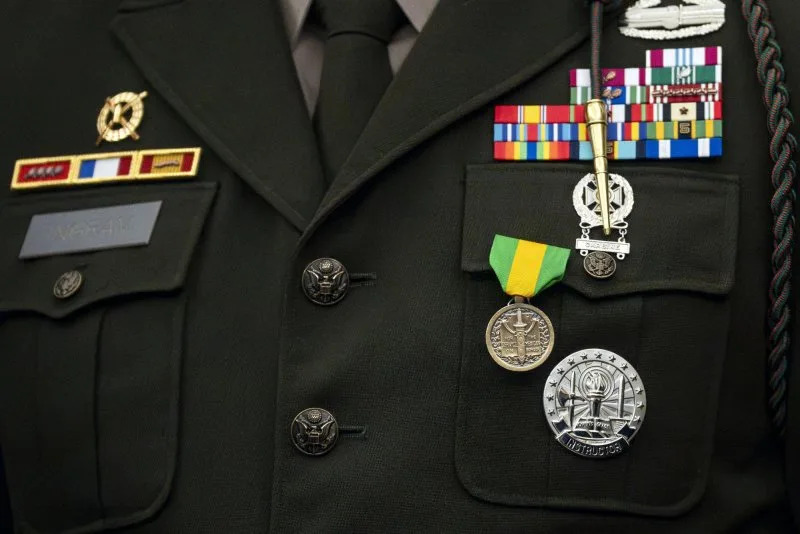 Trump Honors Troops With Mexican Border Defense Medal at WH