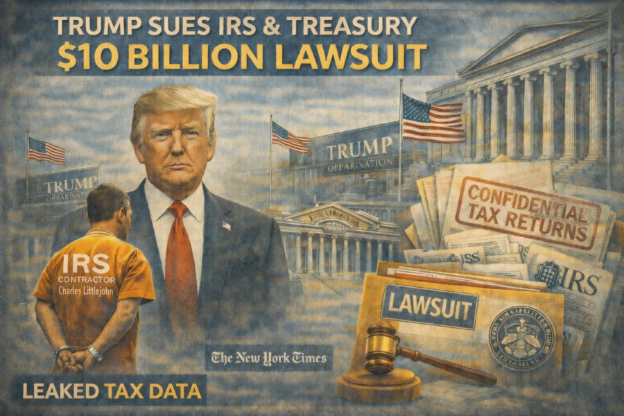 Trump's Tax Dispute Becomes a Federal Government Problem